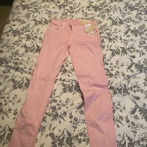 Michael Kors women’s size 0 skinny mid rise pink pants